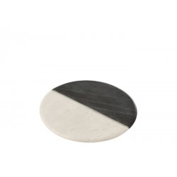 Planche ronde en marbre