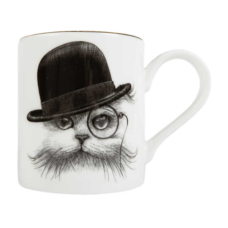 Mug, Le Chat et son Chapeau